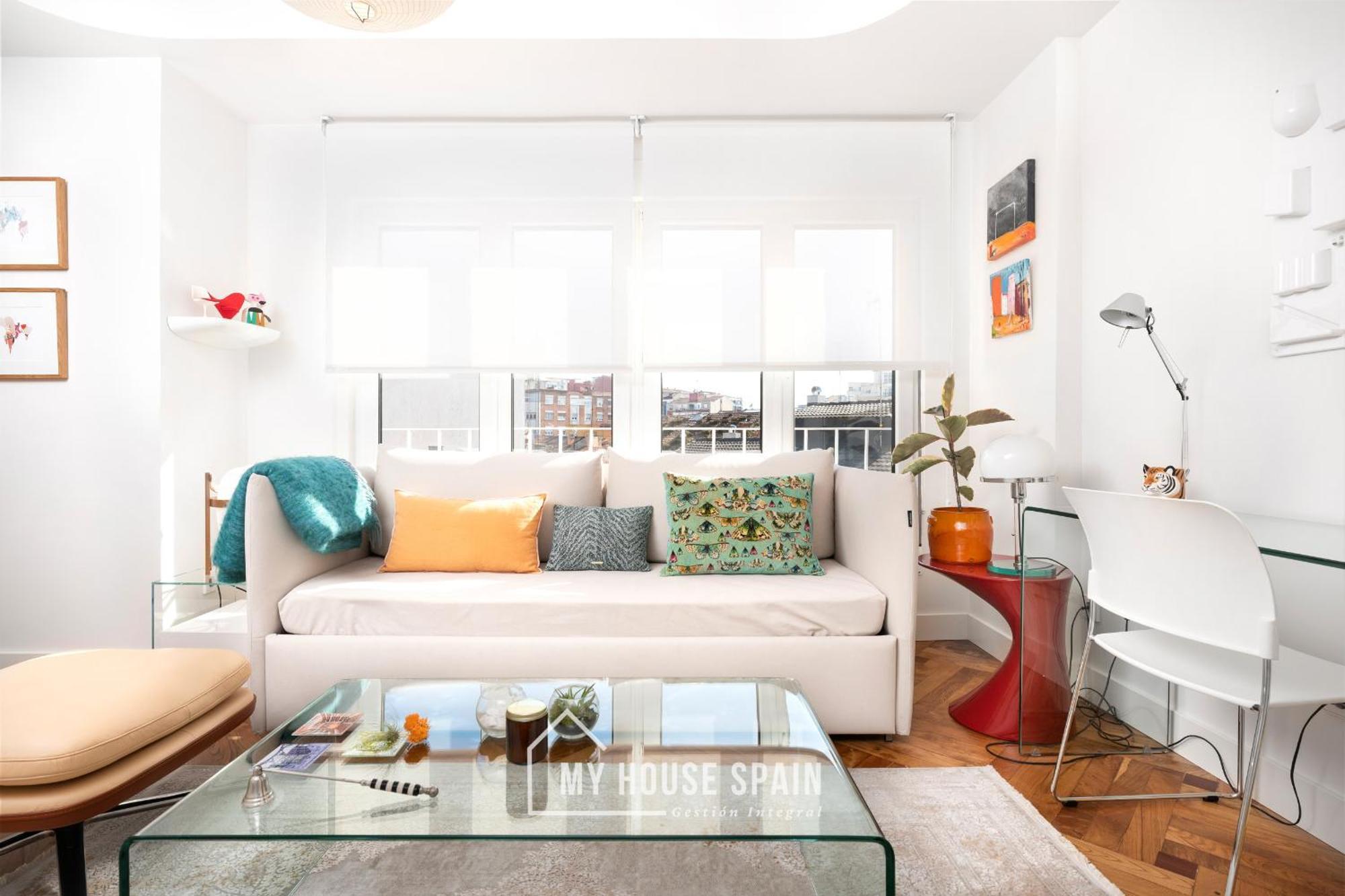 Myhousespain - Centrico Piso Junto A La Playa Хихон Экстерьер фото